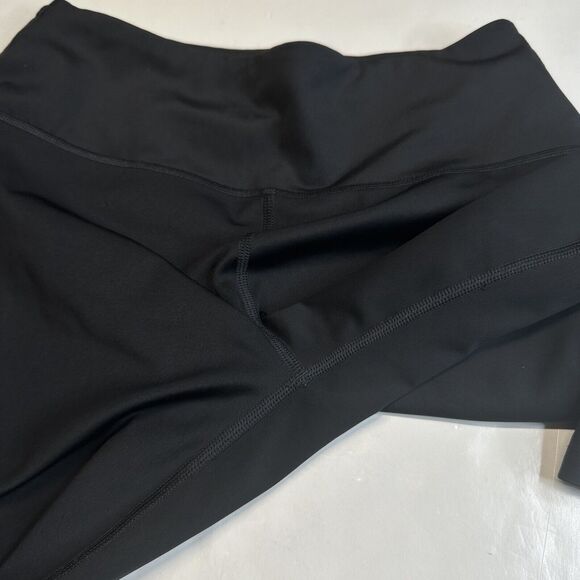 Gymshark Legging Small Black Cropped Mesh Womens Training Workout Pocket EUC - Picture 10 of 13